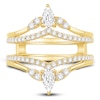 Thumbnail Image 3 of Diamond Enhancer Band 3/4 ct tw Round/Pear 14K Yellow Gold