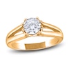 Thumbnail Image 1 of Diamond Solitaire Ring 1 ct tw Round 14K Yellow Gold (I/I2)