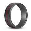 Thumbnail Image 1 of Men's Wedding Band Black Zirconium/Red Ion-Plating 8.0mm