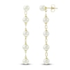 Thumbnail Image 3 of Freshwater Cultured Pearl Drop Earrings 14K Yellow Gold 5.5mm