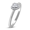 Thumbnail Image 2 of Diamond Promise Ring 1/8 ct tw Round 14K White Gold