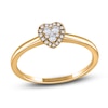 Thumbnail Image 1 of Diamond Promise Ring 1/8 ct tw Round 14K Yellow Gold