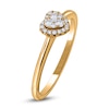 Thumbnail Image 2 of Diamond Promise Ring 1/8 ct tw Round 14K Yellow Gold