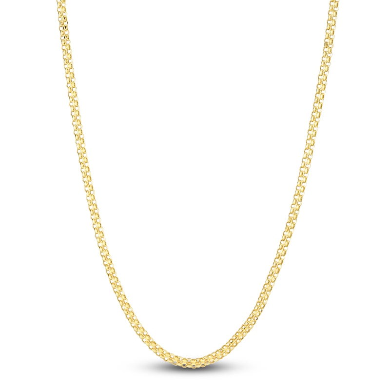 Main Image 1 of Bismark Chain Necklace 14K Yellow Gold 20&quot; 2.4mm