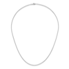 Thumbnail Image 1 of High-Polish Wheat Chain Necklace Platinum 18" 1.0mm