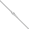 Thumbnail Image 3 of High-Polish Wheat Chain Necklace Platinum 18&quot; 1.0mm