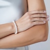 Thumbnail Image 4 of Yoko London White Freshwater Cultured Pearl Bracelet 18K White Gold 7.5&quot;