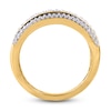 Thumbnail Image 2 of Diamond Ring 1-1/2 ct tw Round/Baguette 14K Yellow Gold