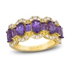 Thumbnail Image 1 of Le Vian Natural Amethyst & Diamond Ring 5/8 ct tw 14K Honey Gold