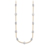 Thumbnail Image 1 of Kallati Round/Princess/ Baguette-Cut Diamond Necklace 5/8 ct tw 14K Yellow Gold 18&quot;