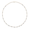 Thumbnail Image 3 of Kallati Round/Princess/ Baguette-Cut Diamond Necklace 5/8 ct tw 14K Yellow Gold 18&quot;