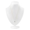 Thumbnail Image 4 of Kallati Baguette & Round-Cut Diamond Necklace 1/4 ct tw 14K Yellow Gold 18&quot;