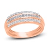 Thumbnail Image 1 of Kallati Princess, Baguette & Round-Cut Diamond Ring 1/2 ct tw 14K Rose Gold