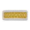 Thumbnail Image 1 of Kallati Yellow & White Diamond Ring 1-3/8 ct tw Round 14K Yellow Gold