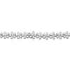 Thumbnail Image 3 of Jared Atelier X Shy Diamond Flower Necklace 60-7/8 ct tw Pear/Round 18K White Gold 18&quot;