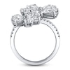 Thumbnail Image 3 of Jared Atelier X Shy Diamond Flower Ring 5-1/3 ct tw Pear/Round 18K White Gold