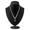 Thumbnail Image 3 of Kallati Natural Yellow & White Diamond Drop Necklace 15-1/6 ct tw 14K White Gold