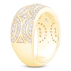 Thumbnail Image 1 of Brilliant Moments Diamond Pattern Anniversary Ring 3/4 ct tw 14K Yellow Gold