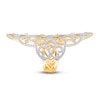 Thumbnail Image 1 of Kallati Diamond Scrollwork Elongated Fashion Ring 1-1/3 ct tw 14K Yellow Gold