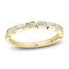 Thumbnail Image 1 of Shy Creation Baguette-Cut Diamond Bezel-Set Ring 1/3 ct tw 14K Yellow Gold J-SC22008527Z7