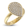 Thumbnail Image 1 of Crivelli Multi-Diamond Pear-Shaped Ring 3/4 ct tw 18K Yellow Gold