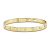 Thumbnail Image 1 of Shy Creation Diamond Bezel-Set Bangle Bracelet 1/3 ct tw 14K Yellow Gold J-SC55020133ZS