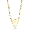 Thumbnail Image 3 of Shy Creation Diamond Heart Necklace 1/20 ct tw 14K Yellow Gold 18&quot; J-SC55006733