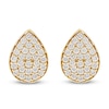 Thumbnail Image 0 of Crivelli Multi-Diamond Pear-Shaped Earrings 5/8 ct tw 18K Yellow Gold