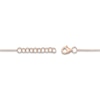 Thumbnail Image 3 of Shy Creation Diamond Heart Bracelet 1/20 ct tw 14K Rose Gold 7&quot; J-SC55007635