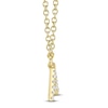 Thumbnail Image 2 of Shy Creation Diamond Accent Initial A Necklace 14K Yellow Gold 18&quot; J-SC55007904-A