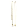 Thumbnail Image 1 of Shy Creation Diamond Accent Threader Earrings 14K Yellow Gold J-SC55010098