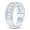 Thumbnail Image 1 of Pnina Tornai Couture Princess & Round-Cut Diamond Anniversary Ring 3 ct tw 18K White Gold