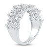 Thumbnail Image 2 of Lab-Created Diamond Three-Row Buttercup Ring 1 ct tw 14K White Gold