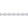 Thumbnail Image 1 of Lab-Created Diamond Buttercup Bracelet 3 ct tw 14K White Gold 7.25"