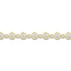 Thumbnail Image 1 of Lab-Created Diamond Buttercup Bracelet 3 ct tw 14K Yellow Gold 7.25"