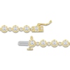 Thumbnail Image 2 of Lab-Created Diamond Buttercup Bracelet 3 ct tw 14K Yellow Gold 7.25"