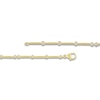 Thumbnail Image 3 of Lab-Created Diamond Graduated Buttercup Link & Bar Bracelet 3/4 ct tw 14K Yellow Gold 7.25&quot;