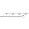 Thumbnail Image 3 of Lab-Created Diamond Buttercup Station Bracelet 3/4 ct tw 14K White Gold