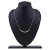 Thumbnail Image 5 of Lab-Created Diamond Buttercup Smile Necklace 1 ct tw 14K White Gold 18&quot;