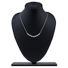 Thumbnail Image 6 of Lab-Created Diamond Buttercup Smile Necklace 1 ct tw 14K White Gold 18&quot;