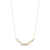 Thumbnail Image 2 of Lab-Created Diamond Buttercup Smile Necklace 1 ct tw 14K Yellow Gold 18&quot;