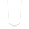 Thumbnail Image 3 of Lab-Created Diamond Buttercup Smile Necklace 1 ct tw 14K Yellow Gold 18&quot;