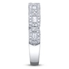 Thumbnail Image 3 of Shy Creation Baguette & Round-Cut Diamond Ring 3/8 ct tw 14K White Gold SC55011258Z7