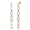 Thumbnail Image 1 of Shy Creation Diamond Chain Link Drop Earrings 1 ct tw 14K Yellow Gold J-SC55021236