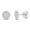 Thumbnail Image 1 of Shy Creation Stud Earrings 1/8 ct tw Diamonds 14K White Gold J-SC55002269