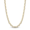 Thumbnail Image 2 of Shy Creation Diamond Alternating Link Necklace 8-1/8 ct tw 14K Yellow Gold 16&quot; SC55014094Z16