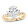 Thumbnail Image 1 of Oval-Cut Lab-Created Diamond Engagement Ring 2-1/6 ct tw 14K Yellow Gold