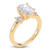 Thumbnail Image 2 of Oval-Cut Lab-Created Diamond Engagement Ring 2-1/6 ct tw 14K Yellow Gold