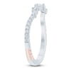 Thumbnail Image 2 of Pnina Tornai Pear, Marquise & Round-Cut Diamond Contour Wedding Band 1/3 ct tw 14K White Gold