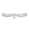 Thumbnail Image 3 of Pnina Tornai Pear, Marquise & Round-Cut Diamond Contour Wedding Band 1/3 ct tw 14K White Gold